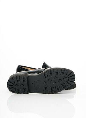 Mocasini material neted toc plat până la 3 cm negru WALTER STEIGER femeie