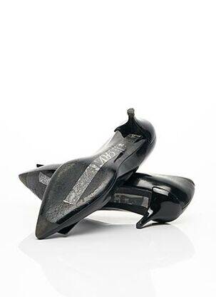 Pantofi cu toc material neted toc de 4 la 6 cm negru ROGER VIVIER femeie