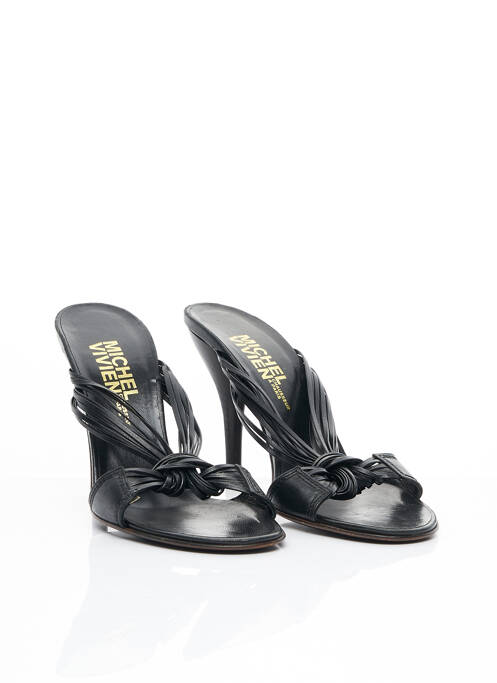 Mulete/Saboți negru MICHEL VIVIEN femeie