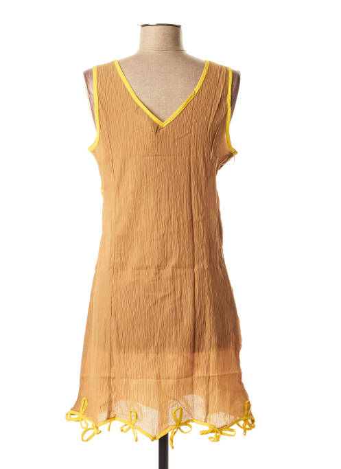 Tunică mâneci scurte galben VIRGINIE & MOI femeie