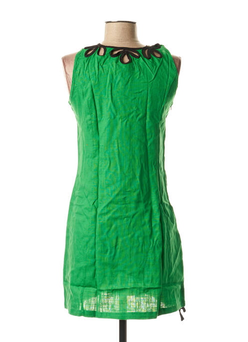 Tunică mâneci scurte verde VIRGINIE & MOI femeie