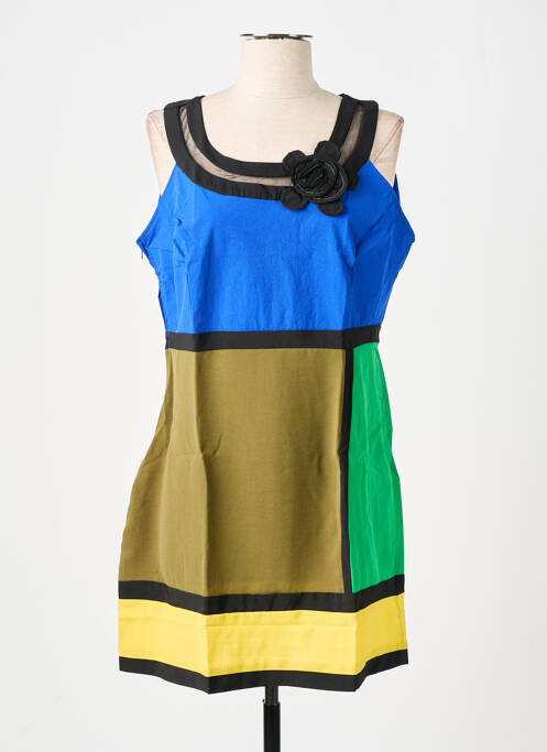 Tunică mâneci scurte albastru VIRGINIE & MOI femeie