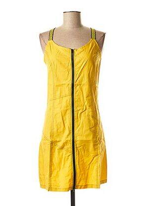 Tunică mâneci scurte galben VIRGINIE & MOI femeie