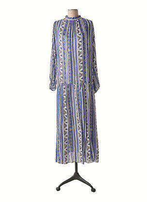 Rochie lungă albastru VALERIE KHALFON femeie