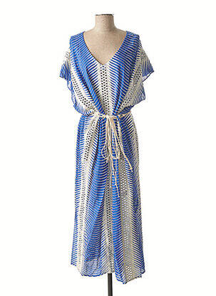 Rochie lungă albastru VALERIE KHALFON femeie