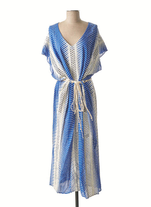 Rochie lungă albastru VALERIE KHALFON femeie