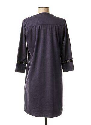 Rochie midi mâneci 3/4 mâneci 3/4 albastru VALERIE KHALFON femeie