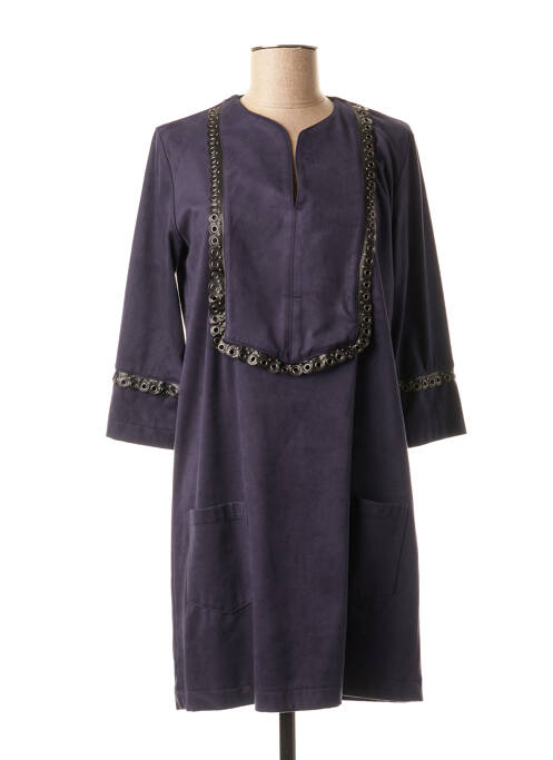 Rochie midi albastru VALERIE KHALFON femeie