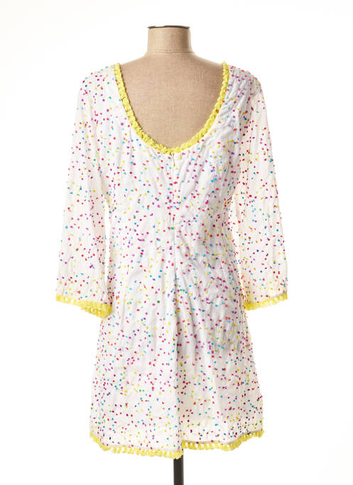 Rochie midi alb VALERIE KHALFON femeie