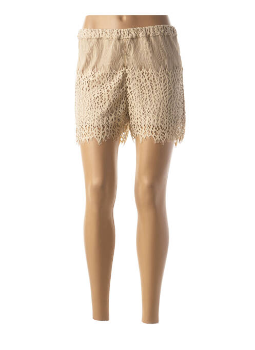 Șort bej VALERIE KHALFON femeie