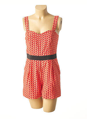 Salopetă scurtă portocaliu MOLLY BRACKEN femeie