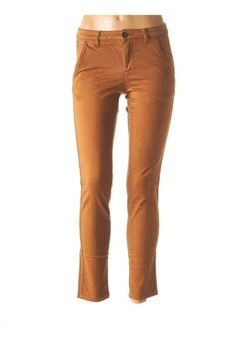 Pantalon chino maro #RED/LEGEND femeie