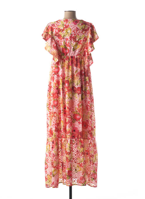 Rochie lungă roșu ROSALITA MC GEE femeie