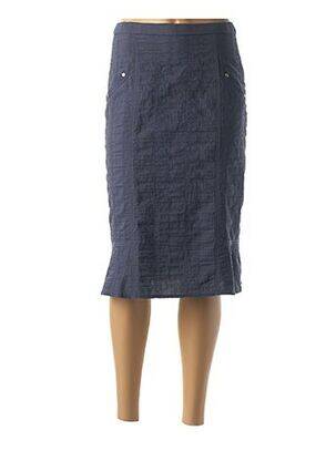 Fustă midi albastru GUY DUBOUIS femeie