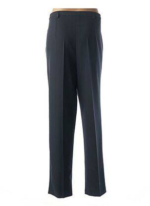 Pantalon drept țesătură crep talie înaltă albastru FRANCE RIVOIRE femeie
