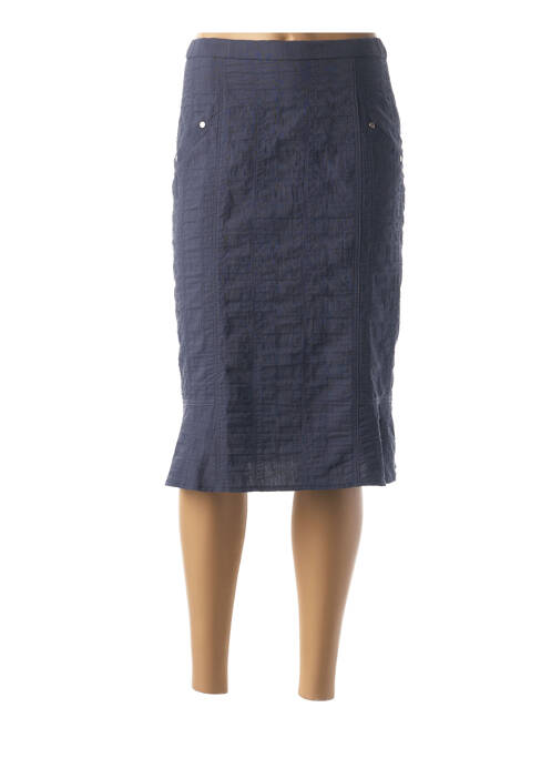 Fustă midi albastru GUY DUBOUIS femeie