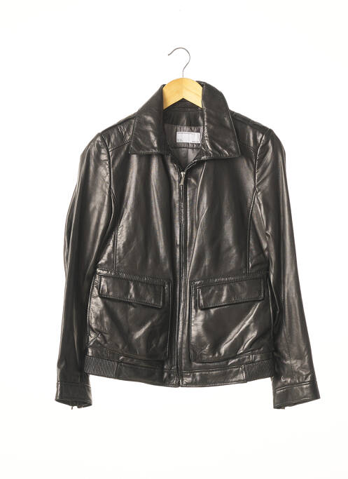 Geacă din piele negru PORSCHE femeie