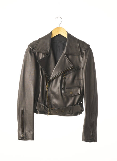 Geacă din piele negru ATOS LOMBARDINI femeie