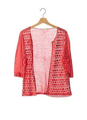 Vestă cu mâneci lungi roșu MAJE femeie