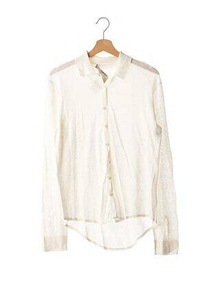 Vestă cu mâneci lungi alb VICTOIRE femeie