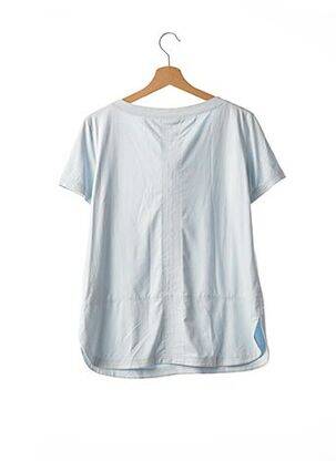 Tricou croială cambrată mâneci scurte albastru MARC CAIN femeie