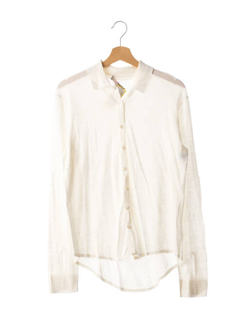 Vestă cu mâneci lungi alb VICTOIRE femeie