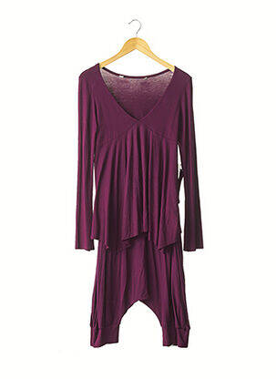 Set pantaloni violet SANS MARQUE femeie