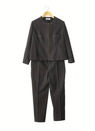 Set pantaloni închidere cu fermoar la spate negru LANSAC NEUILLY femeie