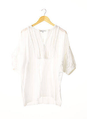 Tunică mâneci scurte alb ANDREW GN femeie