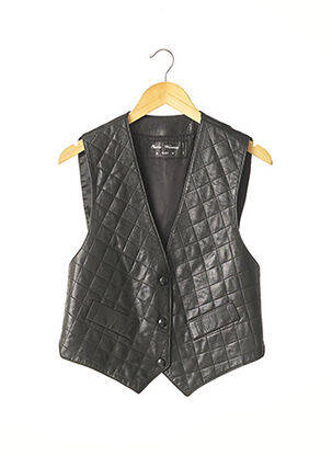 Vestă fără mâneci negru CHARLES DELAUNAY bărbat