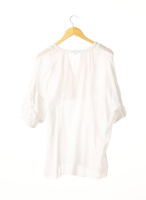 Tunică mâneci scurte alb ANDREW GN femeie