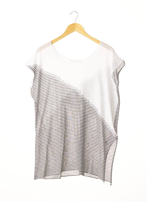 Pulover tunică alb CREA CONCEPT femeie