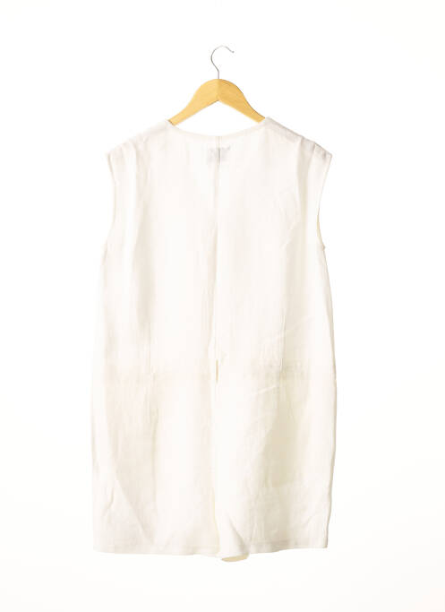 Salopetă scurtă alb FORTE-FORTE femeie