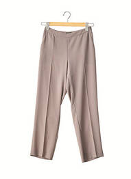 Pantalon 7/8 talie înaltă talie înaltă maro IRIE WASH femeie