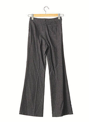 Pantalon evazat elasticitate talie înaltă negru IRIE WASH femeie