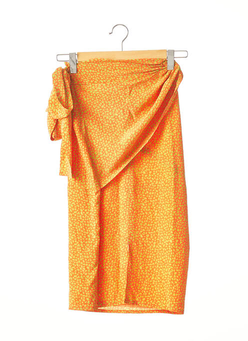 Fustă midi portocaliu ANGELO TARLAZZI femeie