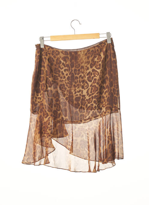 Fustă midi maro GEORGES RECH femeie