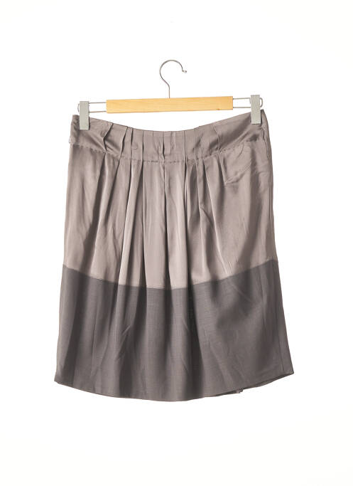 Fustă midi gri BRUNELLO CUCINELLI femeie