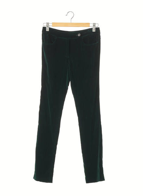 Pantalon slim verde PRADA femeie