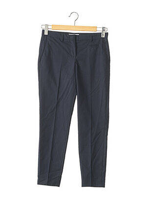 Pantalon 7/8 elasticitate talie joasă albastru FABIANA FILIPPI femeie