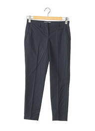 Pantalon 7/8 elasticitate talie joasă albastru FABIANA FILIPPI femeie