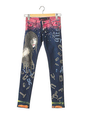 Pantalon albastru SANS MARQUE femeie