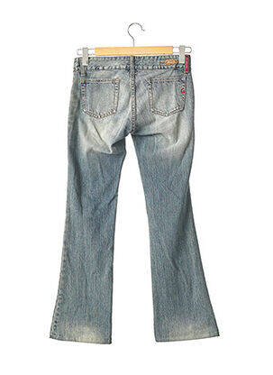 Blugi bootcut selecție denim talie joasă albastru COOLOVER femeie