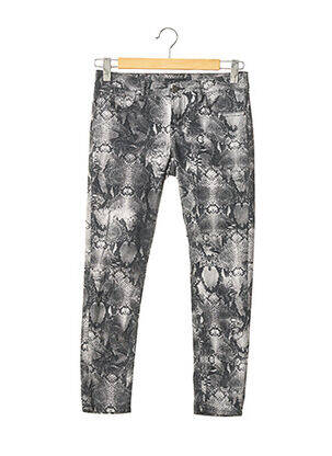 Pantalon 7/8 elasticitate talie joasă gri THE KOOPLES femeie