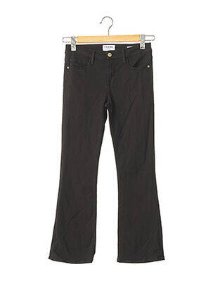 Pantalon 7/8 elasticitate mărime normală negru FRAME femeie
