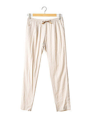 Pantalon drept bej FABIANA FILIPPI femeie