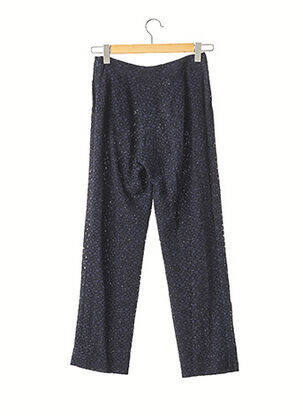 Pantalon slim talie înaltă talie înaltă albastru CAROLINA HERRERA femeie