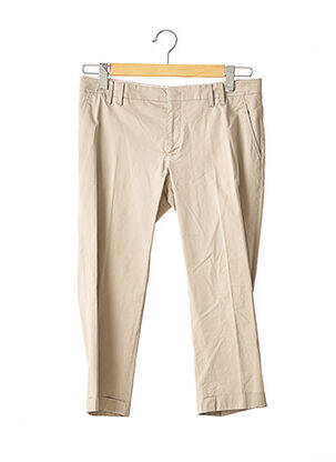 Pantalon trei sferturi bej PRADA femeie