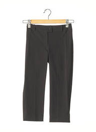 Pantalon trei sferturi talie înaltă talie înaltă negru BAUDURET femeie