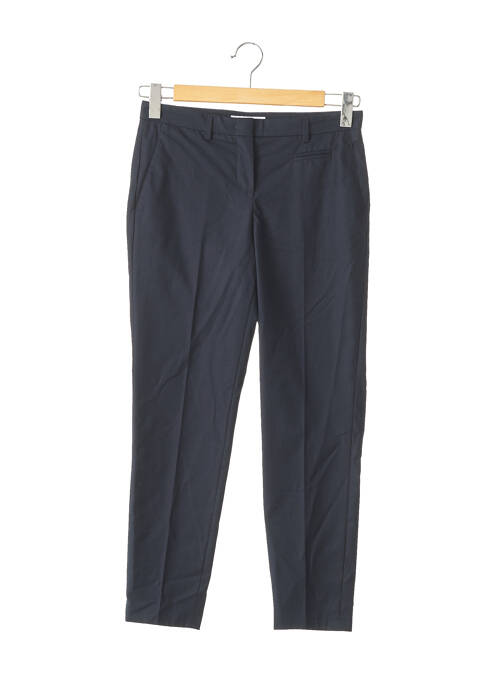 Pantalon 7/8 elasticitate talie joasă albastru FABIANA FILIPPI femme